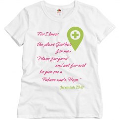 For I know God has plans... Jeremiah 29:11 design