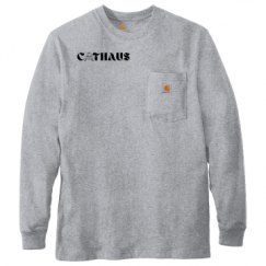 Unisex Carhartt Pocket Long Sleeve Tee