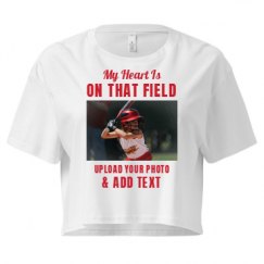 Ladies Festival Cali Crop Top Tee