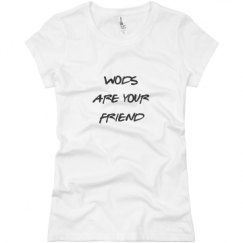 Ladies Slim Fit Basic Promo Jersey Tee