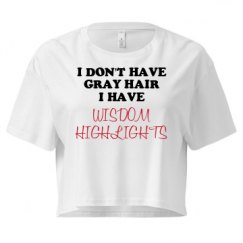 Ladies Festival Cali Crop Top Tee