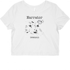 Narrator Cropped Tee TWWBF 2025