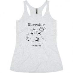 Ladies Slim Fit Super Soft Racerback Triblend Tank