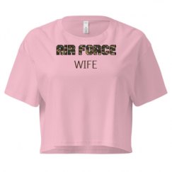 Ladies Festival Cali Crop Top Tee