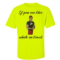 Unisex Ultra Cotton Safety Neon Crewneck Tee