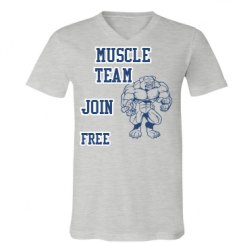 Unisex V-Neck Jersey Tee