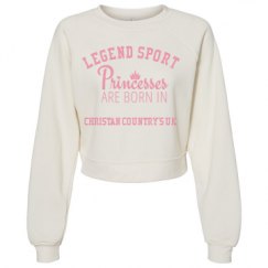 Women's Raglan Pullover Fleece