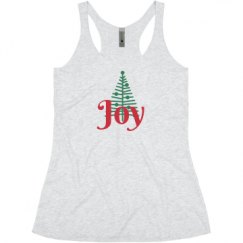 Ladies Slim Fit Super Soft Racerback Triblend Tank