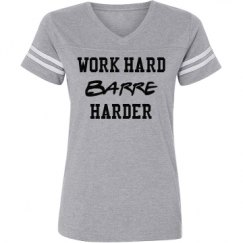 Ladies Relaxed Fit Vintage Sports Tee