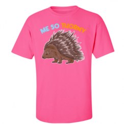 Unisex Ultra Cotton Safety Neon Crewneck Tee