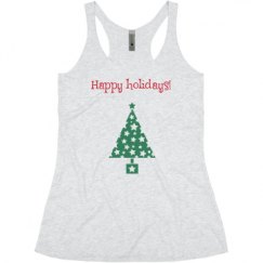 Ladies Slim Fit Super Soft Racerback Triblend Tank