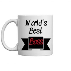 worlds best boss mug