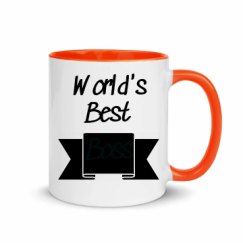 11oz Ceramic Mug with Color Inside