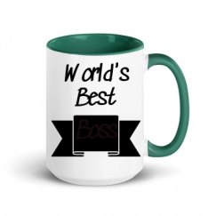 15oz Ceramic Mug with Color Inside