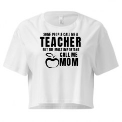 Ladies Festival Cali Crop Top Tee