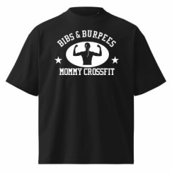 Unisex Organic Oversized High Neck T-Shirt