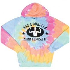 Unisex Tie-Dye Fleece Hoodie