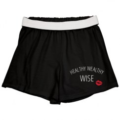 Slim Fit Cheer Shorts