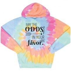 Unisex Tie-Dye Fleece Hoodie