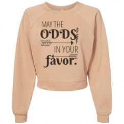 Women's Raglan Pullover Fleece
