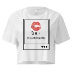 Ladies Festival Cali Crop Top Tee