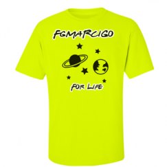 Unisex Ultra Cotton Safety Neon Crewneck Tee