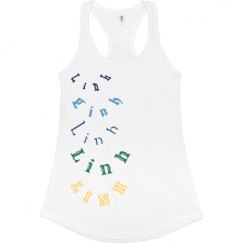 Ladies Slim Fit Racerback Tank Top