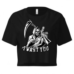 Ladies Festival Cali Crop Top Tee