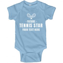 Personalized Future Tennis Baby