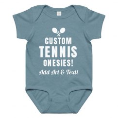Personalized Baby Tennis Bodysuits