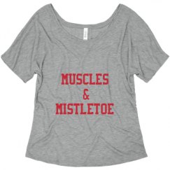 Ladies Flowy Slouchy Tee