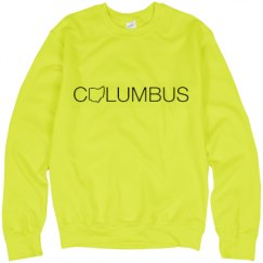 Unisex Neon Crewneck Sweatshirt