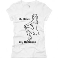 Ladies Slim Fit Basic Promo Jersey Tee