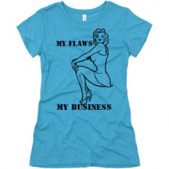 Ladies Slim Fit Super Soft Triblend Tee