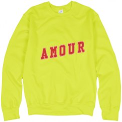 Unisex Neon Crewneck Sweatshirt