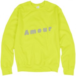 Unisex Neon Crewneck Sweatshirt