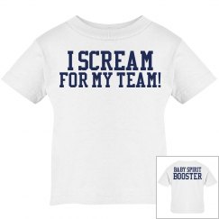 I Scream for my Team! Baby Spirit Booster