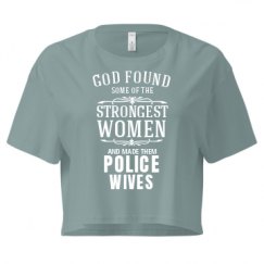 Ladies Festival Cali Crop Top Tee