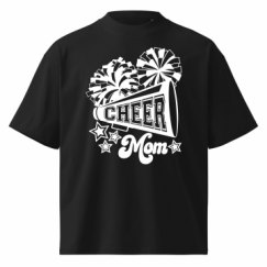 Unisex Organic Oversized High Neck T-Shirt