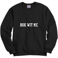 Unisex Film and Foil Crewneck Sweatshirt
