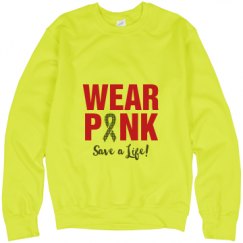 Unisex Neon Crewneck Sweatshirt