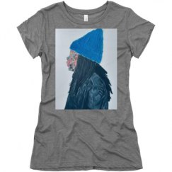 Ladies Slim Fit Super Soft Triblend Tee