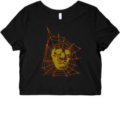 Ladies Slim Fit Crop Top Tee