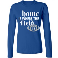 Ladies Relaxed Fit Basic Long Sleeve Tee