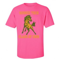 Unisex Ultra Cotton Safety Neon Crewneck Tee