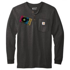Unisex Carhartt Long Sleeve Henley Tee 