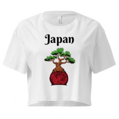 Ladies Festival Cali Crop Top Tee