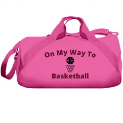 On my way to basketball