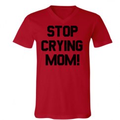 Unisex V-Neck Jersey Tee