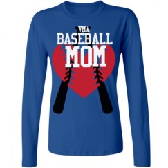 Ladies Relaxed Fit Basic Long Sleeve Tee